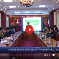 Chuẩn bị cho Hội chợ OCOP tỉnh Tuyên Quang năm 2024
